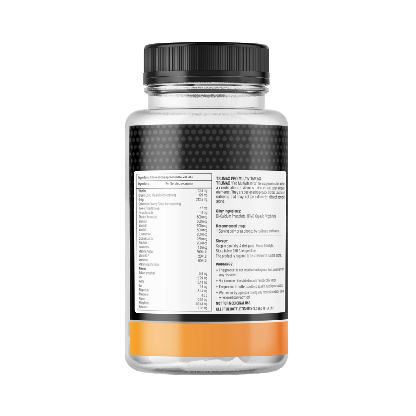 TRUMAX™ PRO MULTIVITAMIS CAPSULE | Vitamins & Minerals
