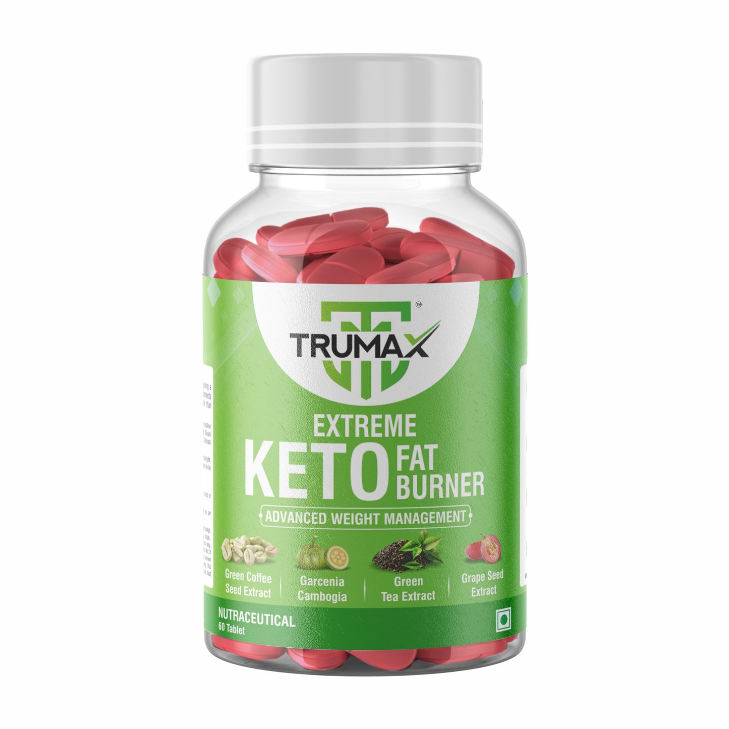 TRUMAX Extreme Keto Fat Burner for Men & Women - Weight Loss Product |Garcinia Cambogia