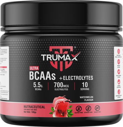 TRUMAX™ ULTRA BCAAs + ELECTROLYTES POWDER | 5.5g BCAAs | 700mg Electrolytes