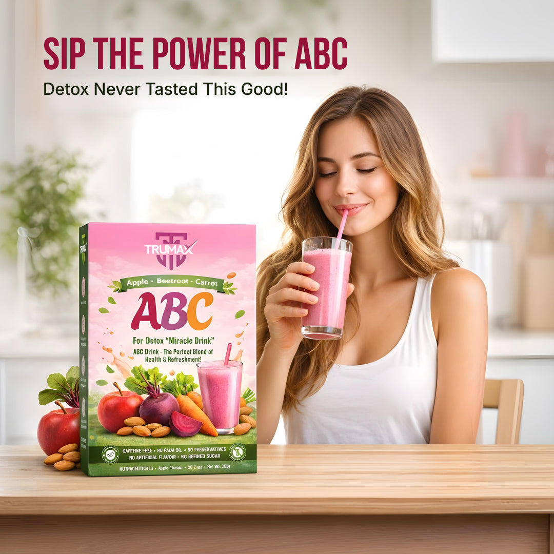 TRUMAX ABC Powder Apple Beetroot Carrot Nutrition Drink Mix for Immunity & Energy