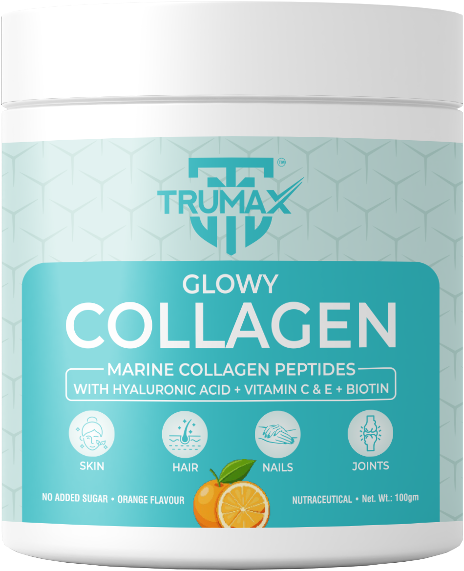 TRUMAX™ Glowy Marine Collagen Supplement Type 1 & 3 | For Healthy Skin, Hair & Bone
