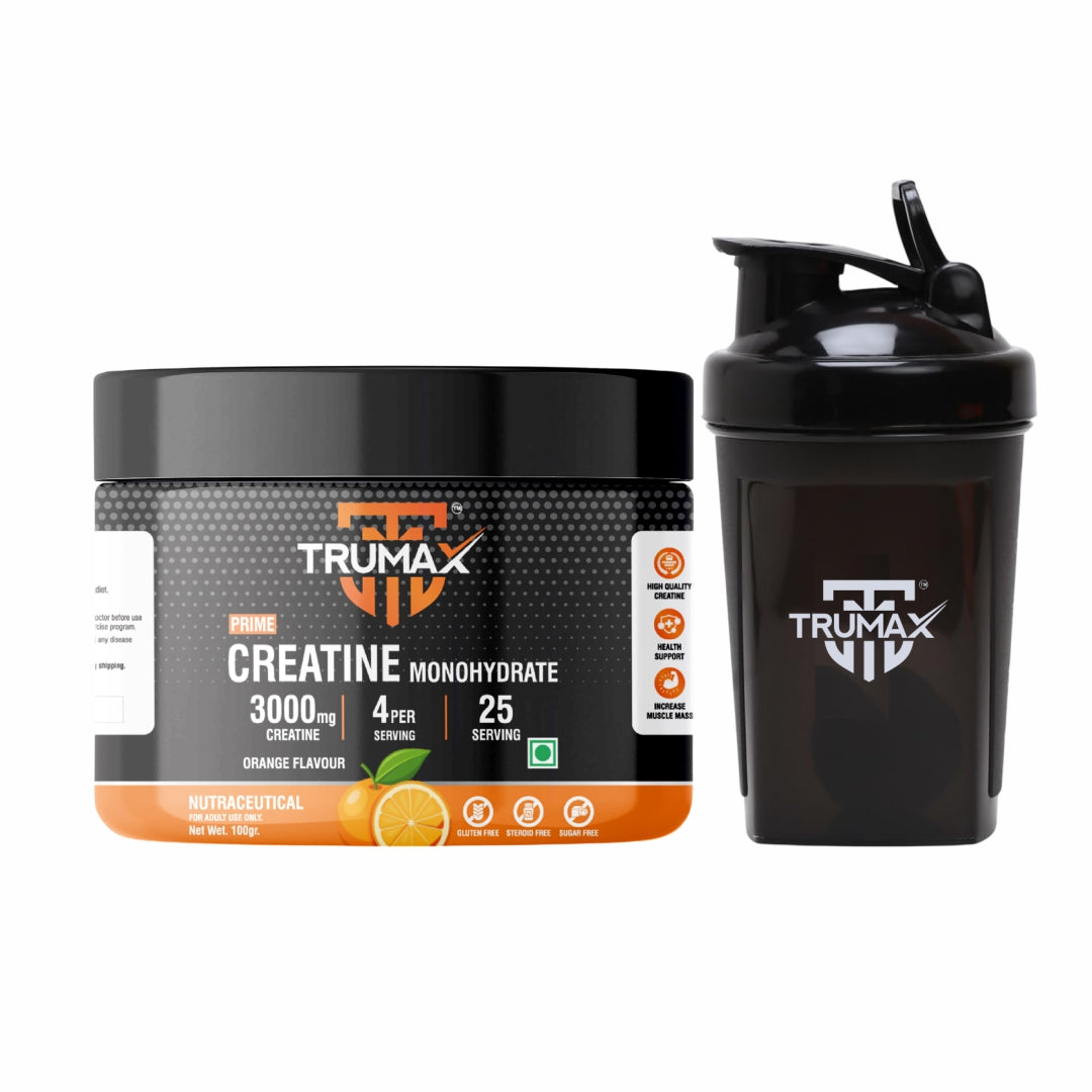 PRIME CREATINE MONOHYDRATE POWDER + SHAKER