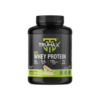 TRUMAX™  100% WHEY PROTEIN | Raw from USA | 25g Protein | 5.0g BCAA & 11.7g EAA