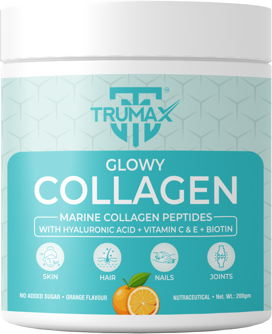TRUMAX™ Glowy Marine Collagen Supplement Type 1 & 3 | For Healthy Skin, Hair & Bone