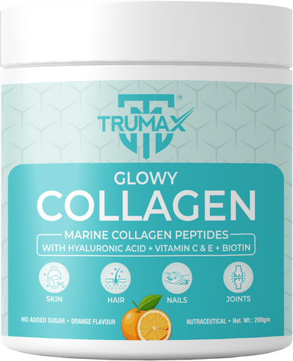 TRUMAX™ Glowy Marine Collagen Supplement Type 1 & 3 | For Healthy Skin, Hair & Bone