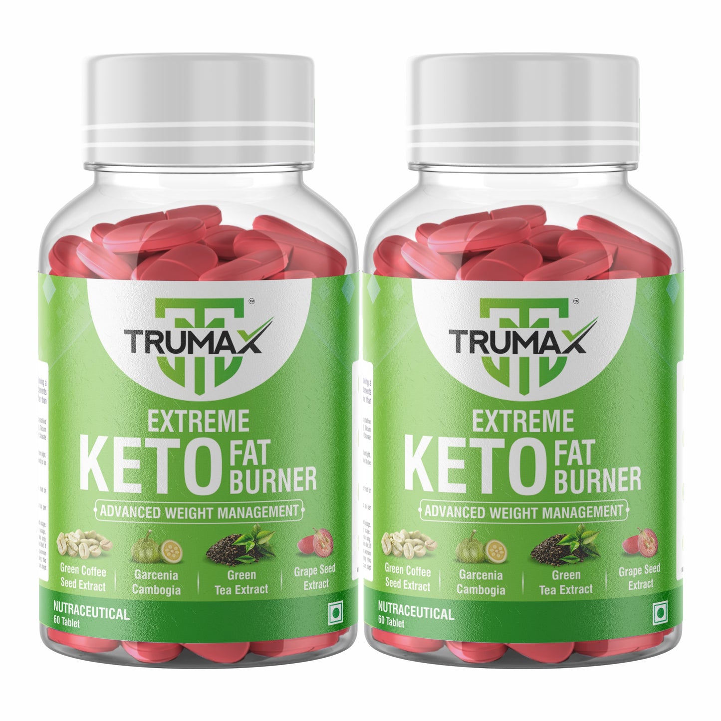 TRUMAX Extreme Keto Fat Burner for Men & Women - Weight Loss Product |Garcinia Cambogia