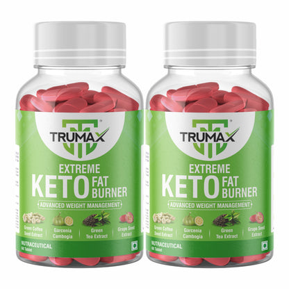 TRUMAX Extreme Keto Fat Burner for Men & Women - Weight Loss Product |Garcinia Cambogia