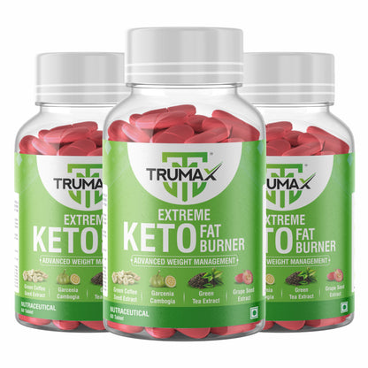 TRUMAX Extreme Keto Fat Burner for Men & Women - Weight Loss Product |Garcinia Cambogia