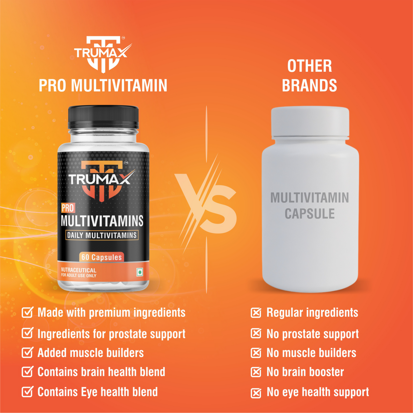 TRUMAX™ PRO MULTIVITAMIS CAPSULE | Vitamins & Minerals