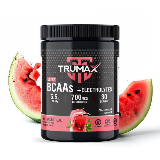 TRUMAX™ ULTRA BCAAs + ELECTROLYTES POWDER | 5.5g BCAAs | 700mg Electrolytes