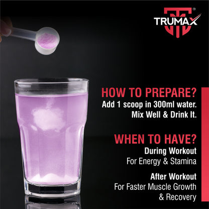 TRUMAX™ ULTRA BCAAs + ELECTROLYTES POWDER | 5.5g BCAAs | 700mg Electrolytes