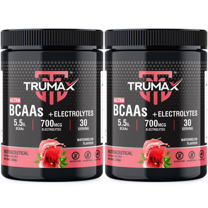 TRUMAX™ ULTRA BCAAs + ELECTROLYTES POWDER | 5.5g BCAAs | 700mg Electrolytes