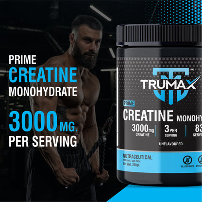 TRUMAX™ PRIME CREATINE MONOHYDRATE POWDER | 3000mg Creatine