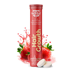 TRUMAX™ HAIR GROWTH EFFERVESCENT TABLET | 500mg Natural Biotin