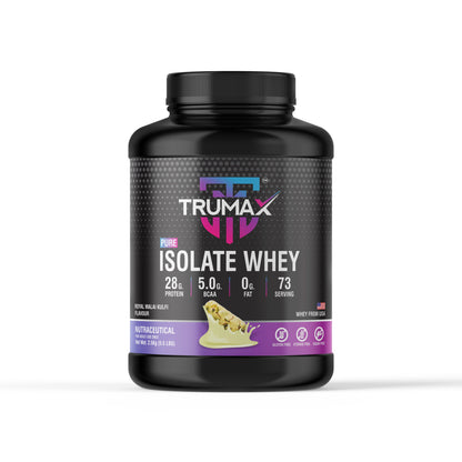 TRUMAX™ PURE ISOLATE WHEY PROTEIN | Raw from USA | 28g Isolate Protein | 5.0g BCAA & 10.8g EAA