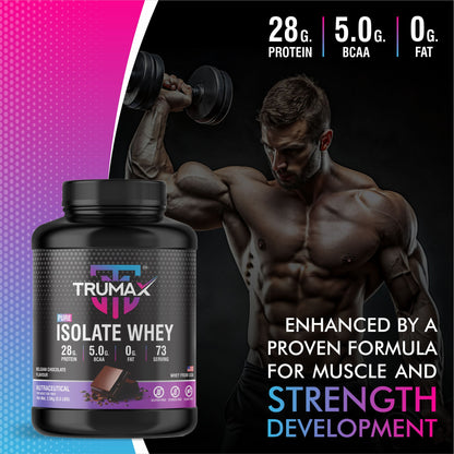 TRUMAX™ PURE ISOLATE WHEY PROTEIN | Raw from USA | 28g Isolate Protein | 5.0g BCAA & 10.8g EAA