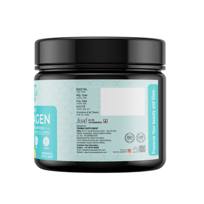 TRUMAX™ Glowy Marine Collagen Supplement Type 1 & 3 | For Healthy Skin, Hair & Bone