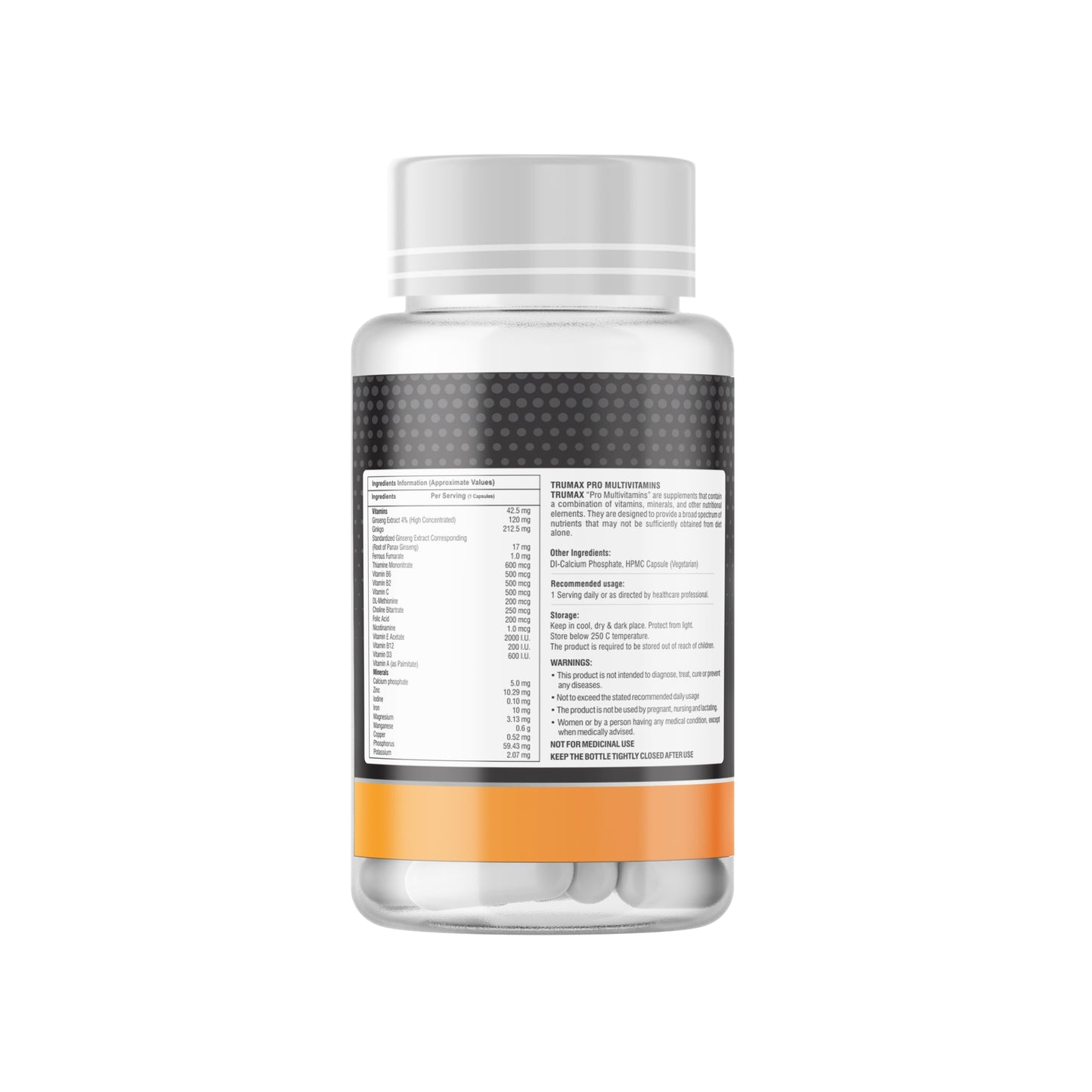 TRUMAX™ PRO MULTIVITAMIS CAPSULE | Vitamins & Minerals