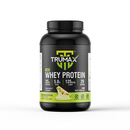 TRUMAX™  100% WHEY PROTEIN | Raw from USA | 25g Protein | 5.0g BCAA & 11.7g EAA