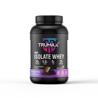 TRUMAX™ PURE ISOLATE WHEY PROTEIN | Raw from USA | 28g Isolate Protein | 5.0g BCAA & 10.8g EAA