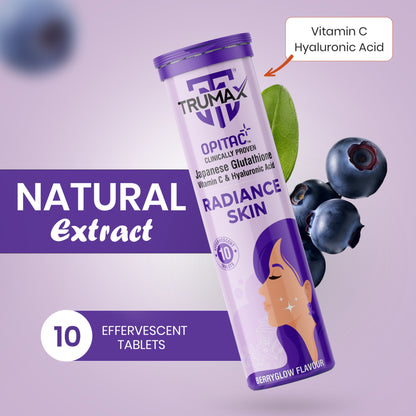 TRUMAX Radiance Skin Japanese OPITAC Glutathione & Vitamin C for Bright Glowing Skin
