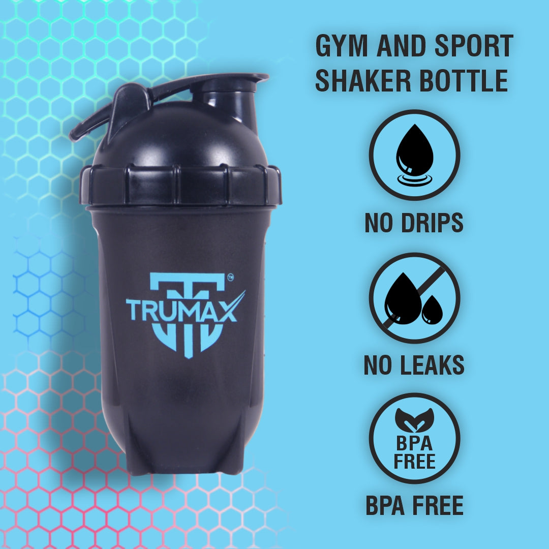 TRUMAX™ SHAKER BOTTLE | Plastic Leakproof Bottle | 500ml