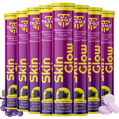 TRUMAX™ Skin Glow Glutathione Tablets for Luminous Skin | L-Glutathione & Vitamin C for Skin Brightening