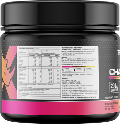 TRUMAX Charge X Pre-workout