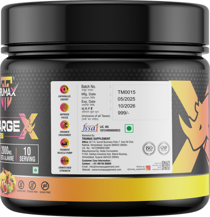 TRUMAX Charge X Pre-workout