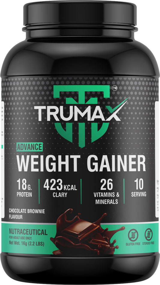 TRUMAX™ ADVANCE WEIGHT GAINER | 423 kcal Calories & 18g Protein | 26 Vitamins & Minerals