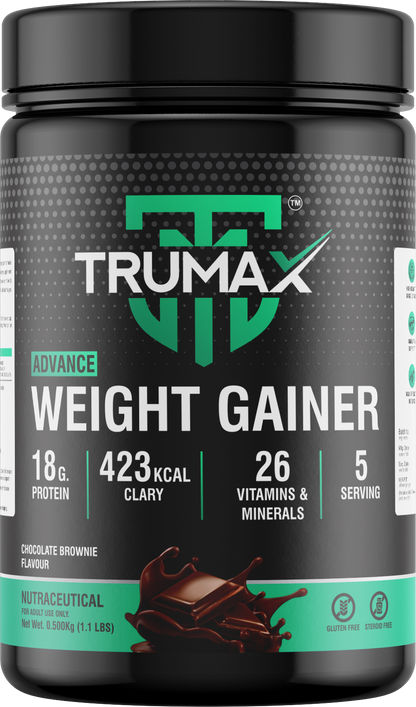 TRUMAX™ ADVANCE WEIGHT GAINER | 423 kcal Calories & 18g Protein | 26 Vitamins & Minerals