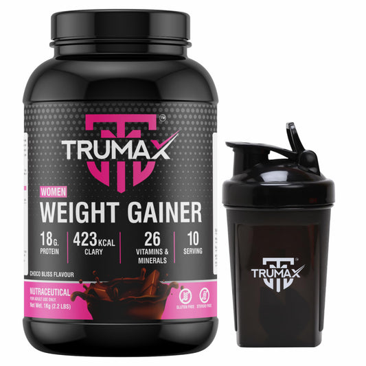 WOMEN WEIGHT GAINER POWDER + SHAKER / CREATINE