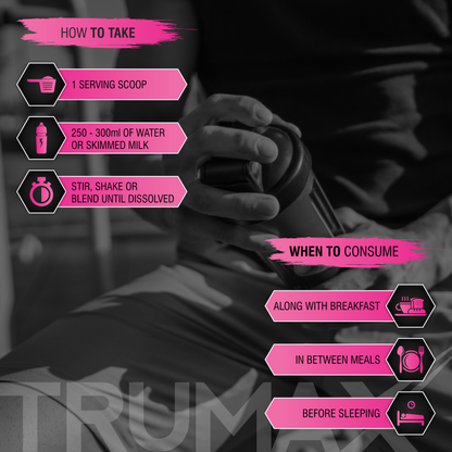 TRUMAX™ WOMEN WEIGHT GAINER | 423 kcal Calories & 18g Protein | 26 Vitamins & Minerals