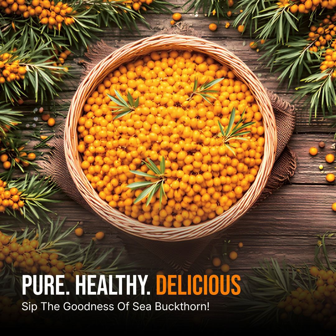 TRUMAX™ Sea Buckthorn Juice with Omega 3, 6, 7 & 9 – Natural Health Supplement for Immunity, Skin & Hair Wellness