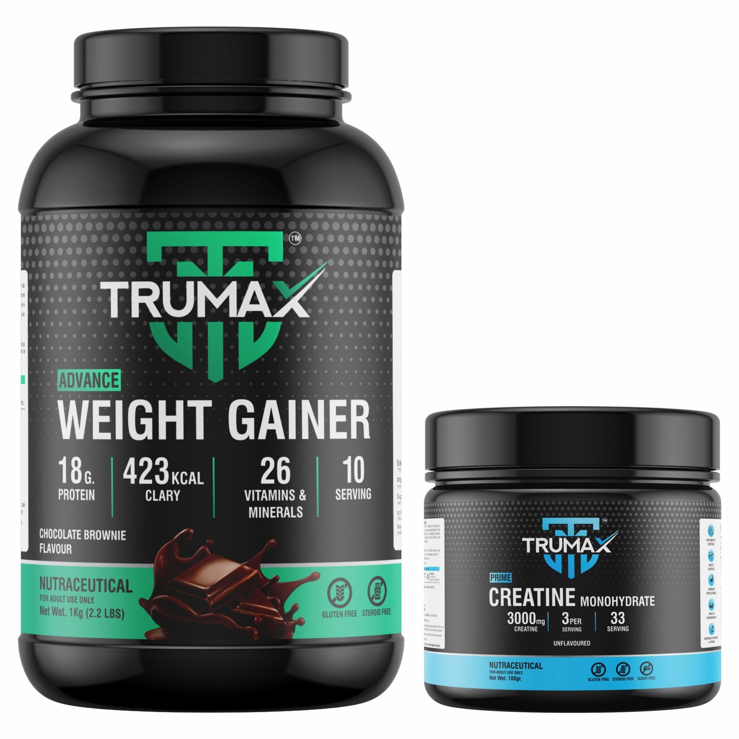 ADVANCE WEIGHT GAINER POWDER + SHAKER / CREATINE