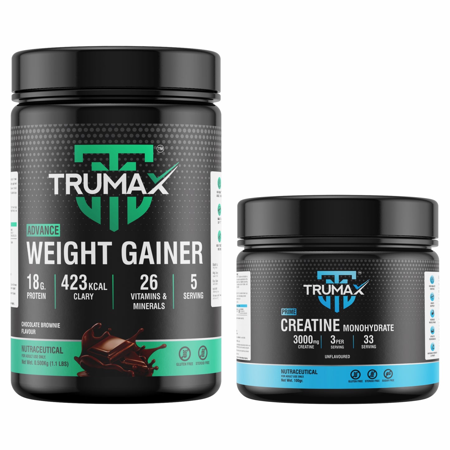 ADVANCE WEIGHT GAINER POWDER + SHAKER / CREATINE