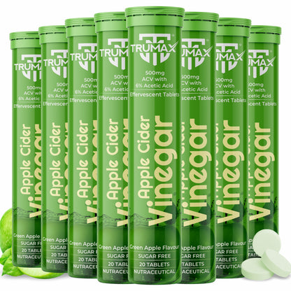 TRUMAX™ APPLE CIDER VINEGAR EFFERVESCENT TABLET | 500mg ACV