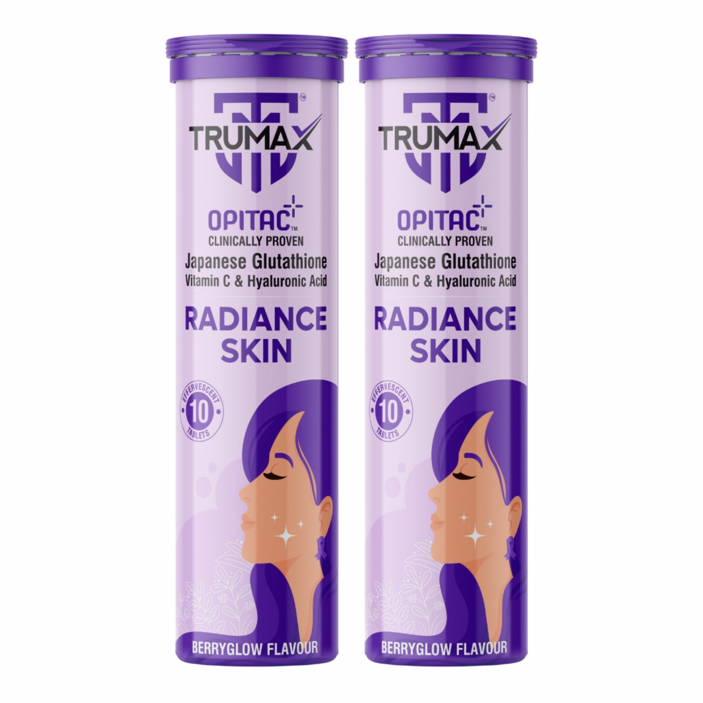 TRUMAX Radiance Skin Japanese OPITAC Glutathione & Vitamin C for Bright Glowing Skin