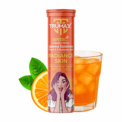TRUMAX Radiance Skin Japanese OPITAC Glutathione & Vitamin C for Bright Glowing Skin