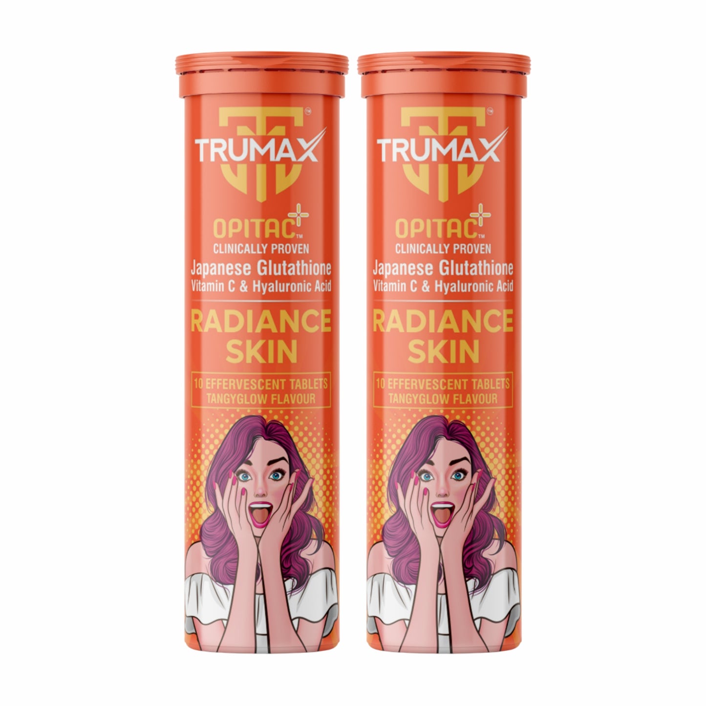 TRUMAX Radiance Skin Japanese OPITAC Glutathione & Vitamin C for Bright Glowing Skin